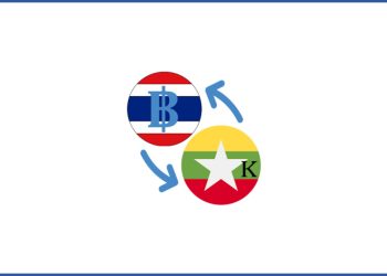 Thai baht to Myanmar kyat